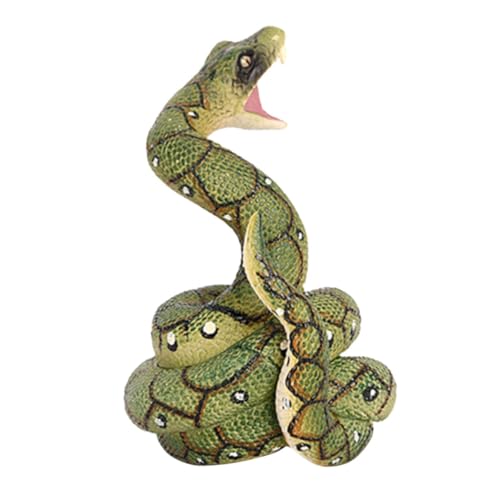 GARIOUANS Creepy Snake Modell Realistische Simulation Schlange für Halloween Dekoration Streichspielzeug und Partyrequisiten aus Sicherem Langlebigem Material Spaß und Kreative Spiele von GARIOUANS