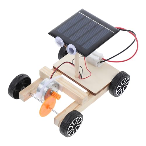 GARIOUANS DIY Solar Auto Bausatz Mini Pädagogisches Wissenschaftliches Solarfahrzeug für Kreatives Bastelset Fördert Kreativität und Geduld von GARIOUANS