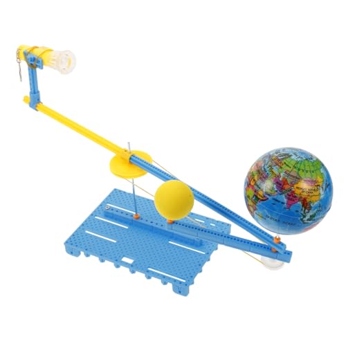 GARIOUANS DIY Sonnensystem Modell Realistisches Erde Mond Sonne Astronomie Bausatz für Wissenschaftliche Experimente Drehbares Planetensystem Lernspielzeug für Junior Wissenschaftler und von GARIOUANS