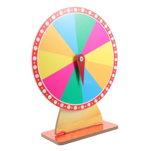 GARIOUANS DIY Tisch Drehpreisrad aus Kleines Party Preisrad für Party Familienfeier Firmen Event Vielseitiges Fortune Board Game Zubehör Stabiles Tragbares Partyspiel GARIOUANS DIY Tisch Drehpreisrad aus Kleines Party Preisrad für Party Familienfeier Firmen Event Vielseitiges Fortune Board Game Zubehör Stabiles Tragbares Partyspiel von GARIOUANS