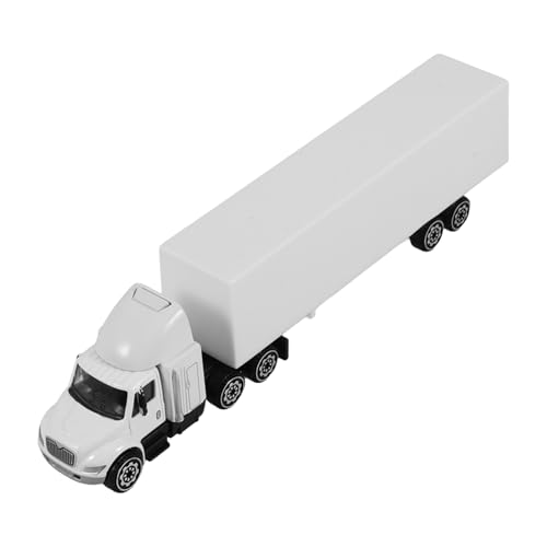 GARIOUANS Desktop LKW Modell aus Legierung Kleines Container Schiebendes Design für Büro Schlafzimmer und Mehr Sicher und Langlebig Leicht und Kompakt von GARIOUANS
