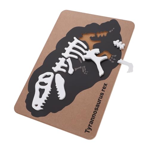 GARIOUANS Dinosaurier Fossil Puzzle aus Holz Lernspielzeug für Jahren Fördert Kognitive Fähigkeiten und Kreatives mit Dinosaurier Skeletten GARIOUANS Dinosaurier Fossil Puzzle aus Holz Lernspielzeug für Jahren Fördert Kognitive Fähigkeiten und Kreatives mit Dinosaurier Skeletten von GARIOUANS