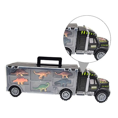GARIOUANS Dinosaurier Transportfahrzeug Set mit Dinosaurier Spielzeugen Robuster Dino LKW für Kreatives und Lernförderung Sicher Getestet und Tragbar GARIOUANS Dinosaurier Transportfahrzeug Set mit Dinosaurier Spielzeugen Robuster Dino LKW für Kreatives und Lernförderung Sicher Getestet und Tragbar von GARIOUANS