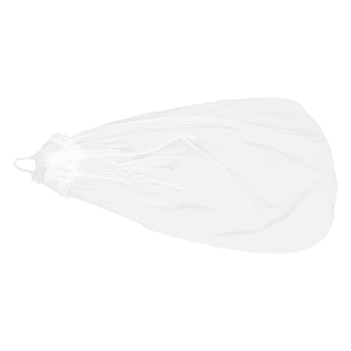 GARIOUANS Doll Bridal Veil Mantilla für Puppen Elegantes Hochzeitszubehör für Stilvolle Hochzeitsfotografie und Besondere Anlässe Handgefertigt für Einzigartige Puppenoutfits von GARIOUANS