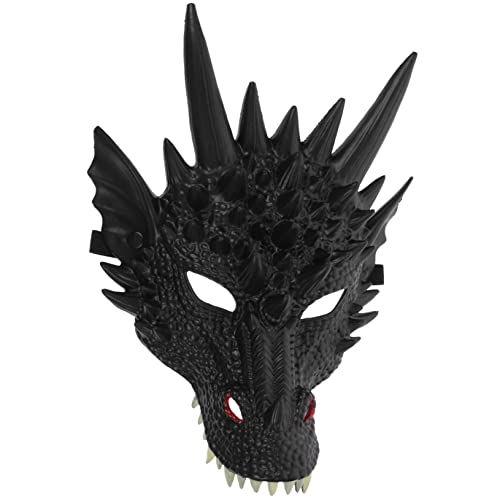 GARIOUANS Drachenmaske Cosplay Maske für Erwachsene Vollgesichtsmaske im Drachen Design für Festival Party und Halloween Wiederverwendbar mit Elastischem Band für Männer und Frauen Geeignet GARIOUANS Drachenmaske Cosplay Maske für Erwachsene Vollgesichtsmaske im Drachen Design für Festival Party und Halloween Wiederverwendbar mit Elastischem Band für Männer und Frauen Geeignet von GARIOUANS