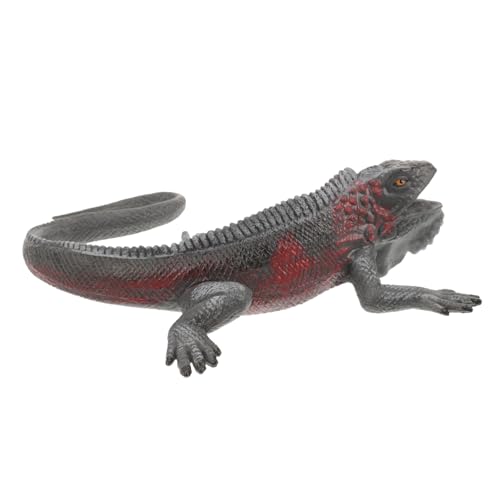 GARIOUANS Eidechsenfigur aus Kunststoff Realistisches Simulations Echsenmodell Lebensechte Deko für Reptilien Lernspielzeug für Sammler und Dekoration GARIOUANS Eidechsenfigur aus Kunststoff Realistisches Simulations Echsenmodell Lebensechte Deko für Reptilien Lernspielzeug für Sammler und Dekoration von GARIOUANS