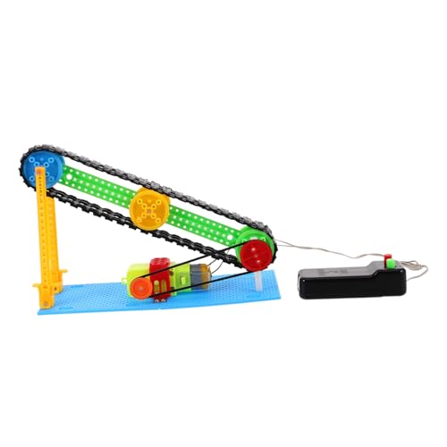 GARIOUANS Elektrischer DIY Bausatz Stem Kit für Förderer für Lebensmittel Flexibles Transportsystem für Jungen und Mädchen Pädagogisches Wissenschaftsexperiment von GARIOUANS