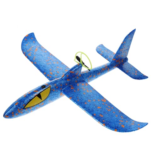 GARIOUANS Elektrischer Handwurf Segelflugzeug aus Flexiblem Schaumstoff Leicht und Stoßfest Einfach Montierbar Geeignet für Outdoor Spiel im Park Sandstrand und Grasland Fördert Praktische von GARIOUANS