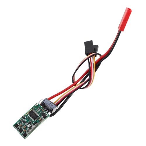 GARIOUANS Elektronischer Geschwindigkeitsregler mit für Rc Modelle Wasserdichter Esc für Flugzeuge Hubschrauber und Drohnen Kompatibel mit Lipo Akkus GARIOUANS Elektronischer Geschwindigkeitsregler mit für Rc Modelle Wasserdichter Esc für Flugzeuge Hubschrauber und Drohnen Kompatibel mit Lipo Akkus von GARIOUANS