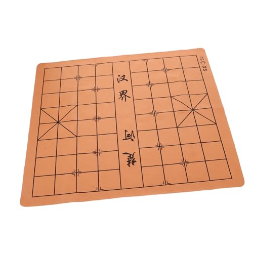 GARIOUANS Faltschachbrett Doppelseitig für Xiangqi und Go Verschleißfestes Leichtes Schachspiel Zubehör Faltbares Schachbrett für Schüler und Erwachsene Robustes Modernes Design GARIOUANS Faltschachbrett Doppelseitig für Xiangqi und Go Verschleißfestes Leichtes Schachspiel Zubehör Faltbares Schachbrett für Schüler und Erwachsene Robustes Modernes Design von GARIOUANS