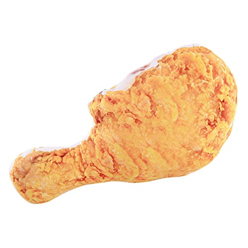 GARIOUANS Fried Chicken Leg Kissen Lustiges Hühnchenbein Plüschtier Kinderzimmer Sofa Dekoration von GARIOUANS
