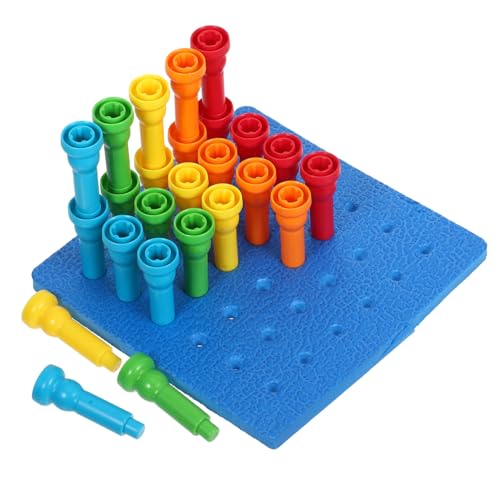 GARIOUANS Frühförderung Stecktafel Lernspielzeug mit Bunten Pilz Steckern für Farbsortierung und Zählförderung Handmotorische Entwicklung Ab Monate für Eltern Junge Mädchen Spielspaß GARIOUANS Frühförderung Stecktafel Lernspielzeug mit Bunten Pilz Steckern für Farbsortierung und Zählförderung Handmotorische Entwicklung Ab Monate für Eltern Junge Mädchen Spielspaß von GARIOUANS