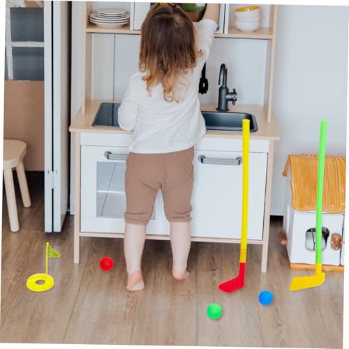 GARIOUANS Golfspielzeug Set Golfschläger für Kleinkinder Outdoor und Indoor Spielgeräte Fördert Beobachtung Fantasie und Geduld für Eltern Junge Mädchen Aktivitäten GARIOUANS Golfspielzeug Set Golfschläger für Kleinkinder Outdoor und Indoor Spielgeräte Fördert Beobachtung Fantasie und Geduld für Eltern Junge Mädchen Aktivitäten von GARIOUANS