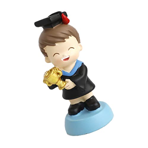 GARIOUANS Graduation Kuchen Dekoration Entzückendes Cartoon Junge Cake Topper Aus Hochwertigem Harz Tortenverzierung Für Abschlussfeiern Und Besondere Anlässe GARIOUANS Graduation Kuchen Dekoration Entzückendes Cartoon Junge Cake Topper Aus Hochwertigem Harz Tortenverzierung Für Abschlussfeiern Und Besondere Anlässe von GARIOUANS