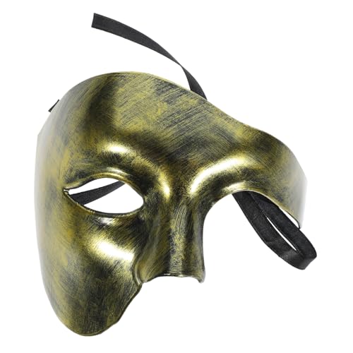 GARIOUANS Halbgesichts Maske Halloween Masquerade Masken Party Requisite Tragbar Verstellbar Damen Herren Karneval Fasching Cosplay Zubehör GARIOUANS Halbgesichts Maske Halloween Masquerade Masken Party Requisite Tragbar Verstellbar Damen Herren Karneval Fasching Cosplay Zubehör von GARIOUANS