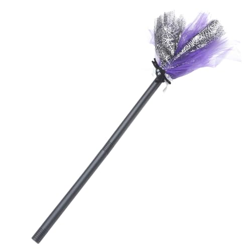 GARIOUANS Halloween Besen Requisite für Cosplay Kreative Hexenaccessoires Festliche Dekoration für Halloween Feiern Kostümzubehör für Erwachsene von GARIOUANS