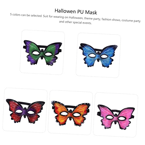 GARIOUANS Halloween Cosplay Butterflies Mask aus PU Stilvolles Accessoire für Partys Karneval und Masquerade Leicht und Bequem für Damen und Herren für Festliche Anlässe und Tanzaufführungen GARIOUANS Halloween Cosplay Butterflies Mask aus PU Stilvolles Accessoire für Partys Karneval und Masquerade Leicht und Bequem für Damen und Herren für Festliche Anlässe und Tanzaufführungen von GARIOUANS