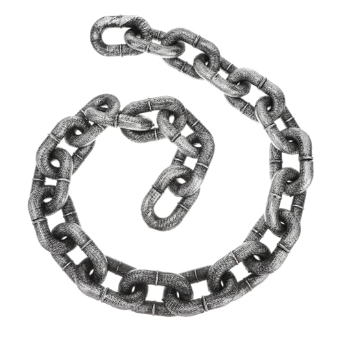 GARIOUANS Halloween Deko Kette Mittelgroß Kunststoff Requisit Realistische Optik Für Party Kostüm Haunted House Dekoration Cosplay Zubehör von GARIOUANS