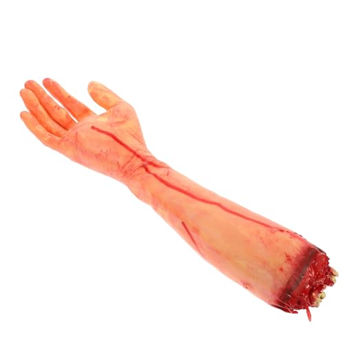 GARIOUANS Halloween Deko Kunststoff Abgetrennter Gebrochener Arm Prop Realistische Gruselige Halloween Party Requisite und Horror Kostüm von GARIOUANS