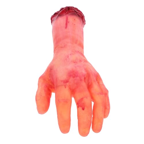 GARIOUANS Halloween-Körperteil-Stütze Streich Halloween-Requisite Halloween gefälschte Hände Kostüme Teile Halloween Dekoration grusel passiert gefälschter Arm Trick-Requisiten Emulsion von GARIOUANS