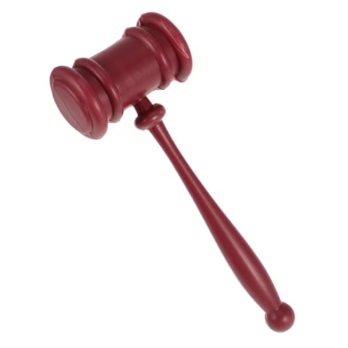 GARIOUANS Halloween Richterhammer Requisit Leichtes Gericht Zubehör für Kostümparty Theater Auftritt Dekoration für Richter Juristen Halloween Party von GARIOUANS