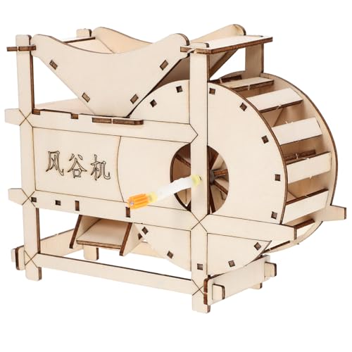 GARIOUANS Handkurbel Dreschmaschine DIY Modellbausatz für Einfache Montage Lernspielzeug für Kreative Wissenschaftsexperimente und Erfindungen mit Handbetriebenem Dreschmechanismus GARIOUANS Handkurbel Dreschmaschine DIY Modellbausatz für Einfache Montage Lernspielzeug für Kreative Wissenschaftsexperimente und Erfindungen mit Handbetriebenem Dreschmechanismus von GARIOUANS