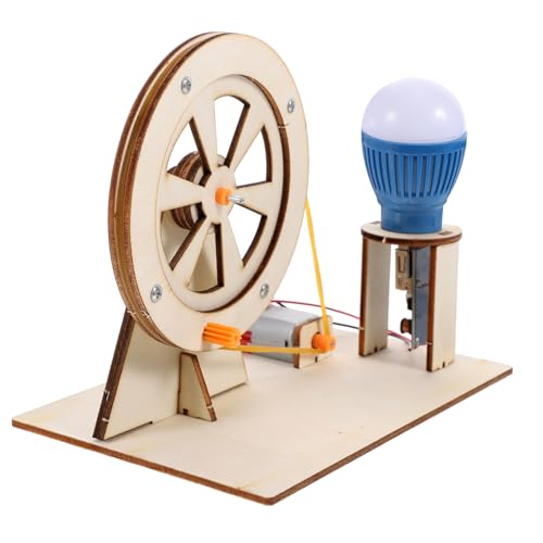 GARIOUANS Handkurbel Generator Bausatz DIY Handkurbel Stromgenerator für Pädagogisches Wissenschaftsspielzeug Elektrizität Experiment Motorisches Lernspielzeug für Jungen Zufällige Farbe von GARIOUANS