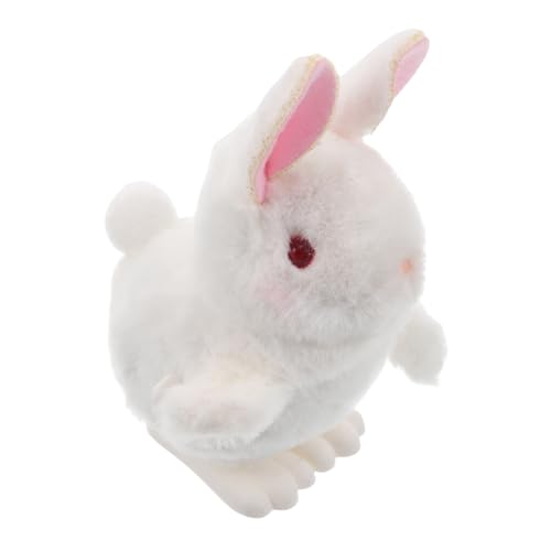 GARIOUANS Hase Wickelspielzeug Aufziehspielzeug Für Kleinkinder 1-3 Aufziehspielzeug Für Aufziehbares Tierspielzeug Aufzieh Hüpfender Hase Hasenspielzeug Weiß Plüsch GARIOUANS Hase Wickelspielzeug Aufziehspielzeug Für Kleinkinder 1-3 Aufziehspielzeug Für Aufziehbares Tierspielzeug Aufzieh Hüpfender Hase Hasenspielzeug Weiß Plüsch von GARIOUANS