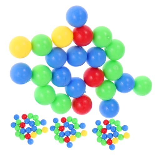 GARIOUANS Hippo Game Balls Teiliges Bunte Ersatzkugeln für Interaktives Brettspiel Kompakte Langlebig Sicher für Familienspiel und Reisen Zufällige Farbe Zufällige Farbe von GARIOUANS