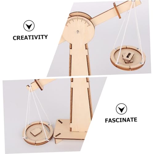GARIOUANS Holz Balance Messgerät Bausatz für Pädagogisches Sicheres Vorgefertigtes Holzmaterial Fördert Kreativität und Wissenschaftsverständnis Einfache Montage für Kleine Hände GARIOUANS Holz Balance Messgerät Bausatz für Pädagogisches Sicheres Vorgefertigtes Holzmaterial Fördert Kreativität und Wissenschaftsverständnis Einfache Montage für Kleine Hände von GARIOUANS