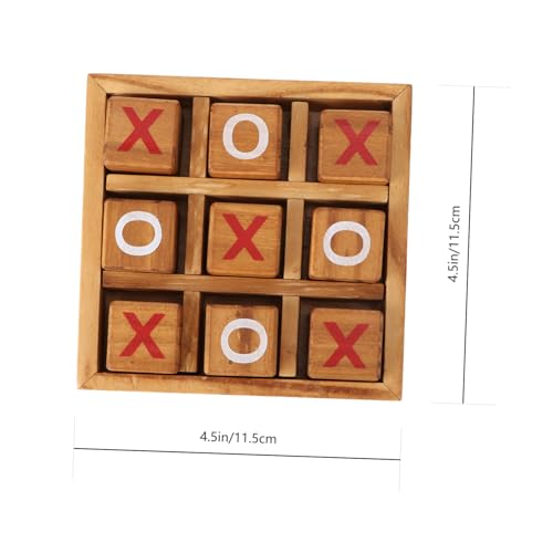 GARIOUANS Holz Brettspiel für Jahre Klassisches Familienspiel Einfach zu Lernen Tragbar Intelligentes Freizeitspielzeug Elegantes Design für Wohnzimmer und Kinderzimmer von GARIOUANS