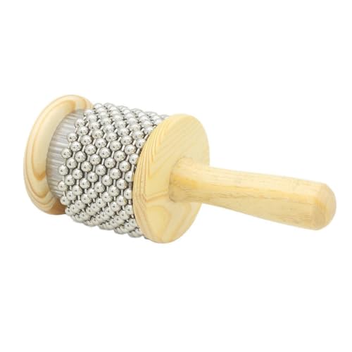 GARIOUANS Holz Cabasa Handshaker Schlaginstrument Rhythmusspielzeug Vorschule Lernhilfe Leicht Grip GARIOUANS Holz Cabasa Handshaker Schlaginstrument Rhythmusspielzeug Vorschule Lernhilfe Leicht Grip von GARIOUANS