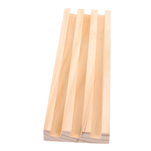 GARIOUANS Holz Domino Halter Stabiler Domino Rack für Kreative Spiele Präsentation und Aufbewahrung für Spieleabende mit Familie und Freunden GARIOUANS Holz Domino Halter Stabiler Domino Rack für Kreative Spiele Präsentation und Aufbewahrung für Spieleabende mit Familie und Freunden von GARIOUANS