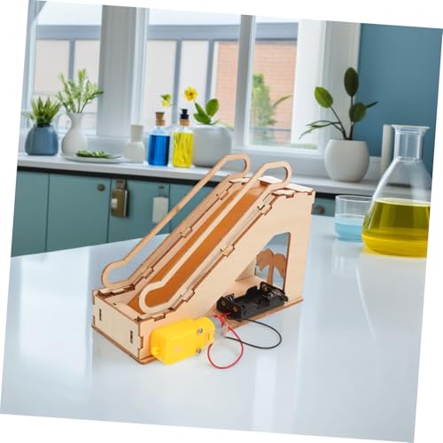 GARIOUANS Holz Puzzle Elektrischer Fahrtreppen Bausatz Stem Lernspielzeug DIY Modellbausatz für Wissenschaft Experimente Mechanisches Kreatives Lernspielzeug GARIOUANS Holz Puzzle Elektrischer Fahrtreppen Bausatz Stem Lernspielzeug DIY Modellbausatz für Wissenschaft Experimente Mechanisches Kreatives Lernspielzeug von GARIOUANS