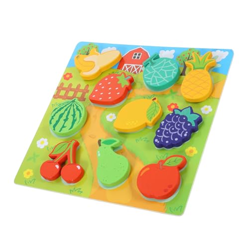 GARIOUANS Holz Puzzle Lernspielzeug für Kleinkinder Motorisches mit Geometrischen Formen Sichere Glatte Oberfläche Fördert Farberkennung und Frühe Bildung Pädagogisches Steckpuzzle für GARIOUANS Holz Puzzle Lernspielzeug für Kleinkinder Motorisches mit Geometrischen Formen Sichere Glatte Oberfläche Fördert Farberkennung und Frühe Bildung Pädagogisches Steckpuzzle für von GARIOUANS