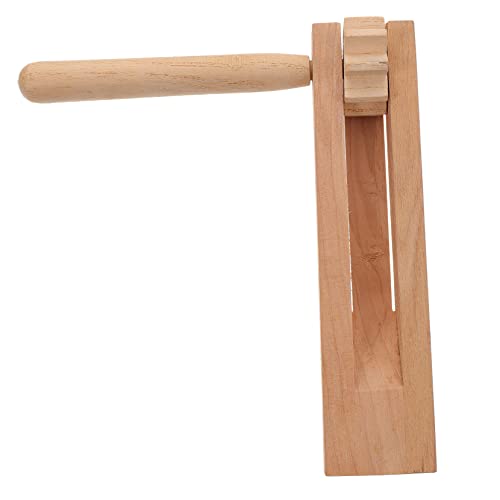GARIOUANS Holz Ratsche Instrument für Musikinstrument aus Robustem Holz für Lernspiele und Musikalische Unterstützt Entwicklung und Hand Auge Koordination von GARIOUANS