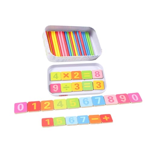 GARIOUANS Holz Rechenstäbchen Bunte Montessori Mathe Lernspielzeug für Vorschule Geistige Entwicklung Zahlen Lernen Rechenhilfe Ab Jahre GARIOUANS Holz Rechenstäbchen Bunte Montessori Mathe Lernspielzeug für Vorschule Geistige Entwicklung Zahlen Lernen Rechenhilfe Ab Jahre von GARIOUANS