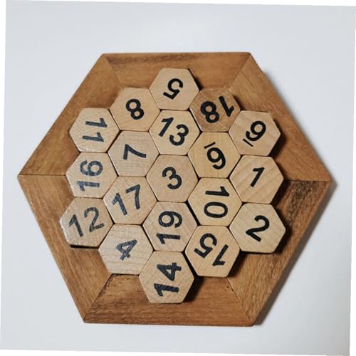 GARIOUANS Holz Zahlenpuzzle Pädagogisches Lernspielzeug Frühe Bildung Zahlen Erkennen Feinmotorik Mädchen Jungen GARIOUANS Holz Zahlenpuzzle Pädagogisches Lernspielzeug Frühe Bildung Zahlen Erkennen Feinmotorik Mädchen Jungen von GARIOUANS