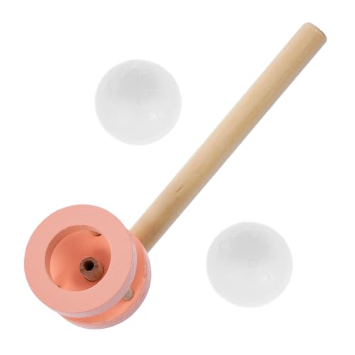 GARIOUANS Holz blasball Spiel Pädagogisches Balance Fördert Lippenmuskeln Eltern Junge Mädchen Kommunikation Geschenk für Geburtstags Kindergarten Spiele von GARIOUANS