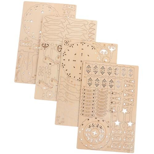 GARIOUANS Holzpuzzle Karussell Modellbausatz DIY Bausatz aus Umweltfreundlichem Holz Pädagogisches Puzzle und Erwachsene Kreatives Geschenk für Puzzle Liebhaber GARIOUANS Holzpuzzle Karussell Modellbausatz DIY Bausatz aus Umweltfreundlichem Holz Pädagogisches Puzzle und Erwachsene Kreatives Geschenk für Puzzle Liebhaber von GARIOUANS