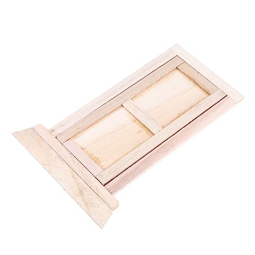 GARIOUANS Holztür Modell DIY Puppenhaus Tür Zubehör Realistisches Design Langlebiges Holz Farblich Sortiert Geeignet für Puppenhaus Deko und Bastelprojekte Zufällige Farbe GARIOUANS Holztür Modell DIY Puppenhaus Tür Zubehör Realistisches Design Langlebiges Holz Farblich Sortiert Geeignet für Puppenhaus Deko und Bastelprojekte Zufällige Farbe von GARIOUANS