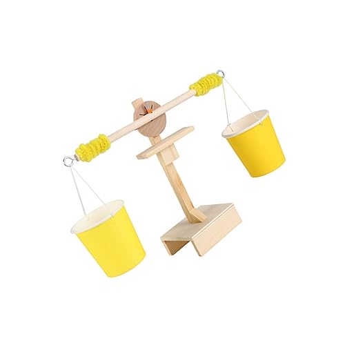 GARIOUANS Holzwaage DIY Balancierspiel aus Holz Pädagogisches Wissenschaftsspielzeug für Ab Jahren Fördert Hand Auge Koordination und Verständnis für Gleichgewicht und Kraftprinzipien von GARIOUANS