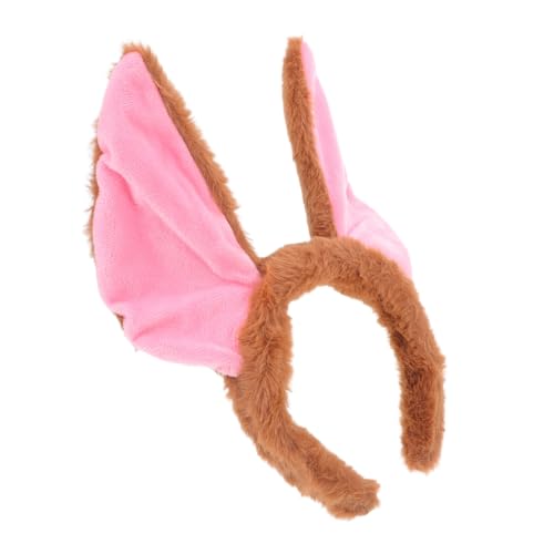 GARIOUANS Hund Ohren Haarreif aus Weichem Material Süßes Welpen Kostüm Zubehör für Halloween Karneval Cosplay Party Fotorequisiten Verstellbar und Bequem für Mädchen und Kleinkinder von GARIOUANS