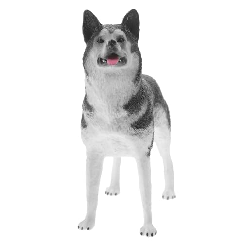GARIOUANS Hundefigur aus Kunststoff Süße Husky Dekoration für Kreative Tierfigur für Heim und Gartendekoration Lernspielzeug für Kleinkinder Perfektes GARIOUANS Hundefigur aus Kunststoff Süße Husky Dekoration für Kreative Tierfigur für Heim und Gartendekoration Lernspielzeug für Kleinkinder Perfektes von GARIOUANS
