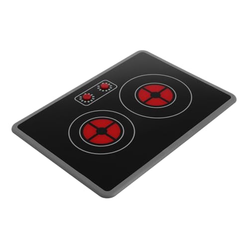 GARIOUANS Induktionskocherspielzeug Induction Cooker Toy Küchenspielset Für Kleinkinder Spielküche Aus Kunststoff Kinderküchengeräte Induktionskocher Tun Token Vor Plastik von GARIOUANS