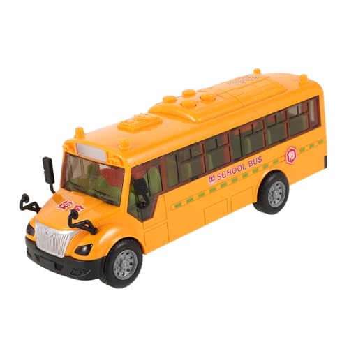 GARIOUANS Inertia Schulbus mit Musik und Öffnenden Türen Modellauto für Aller Altersgruppen Realistische Bus Simulation für Kreatives und Langanhaltenden Spielspaß GARIOUANS Inertia Schulbus mit Musik und Öffnenden Türen Modellauto für Aller Altersgruppen Realistische Bus Simulation für Kreatives und Langanhaltenden Spielspaß von GARIOUANS