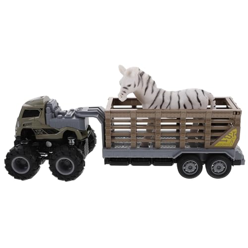 GARIOUANS Inertial LKW Anhänger Modell Auto mit Tierstatue Hochrealistisches Nachziehfahrzeug für Drinnen und Draußen Geschenk für Ab Jahren Zufällige Farbe Zufällige Farbe GARIOUANS Inertial LKW Anhänger Modell Auto mit Tierstatue Hochrealistisches Nachziehfahrzeug für Drinnen und Draußen Geschenk für Ab Jahren Zufällige Farbe Zufällige Farbe von GARIOUANS