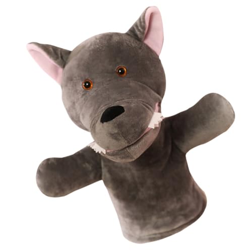 GARIOUANS Interaktive Wolf Handpuppe aus Plüsch und Geschmeidig für Eltern Spiele und Geschichten Erzählen für Erwachsene Fördert Kreatives GARIOUANS Interaktive Wolf Handpuppe aus Plüsch und Geschmeidig für Eltern Spiele und Geschichten Erzählen für Erwachsene Fördert Kreatives von GARIOUANS