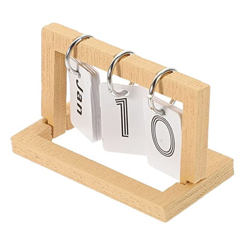 GARIOUANS Kalender für Puppenhaus Eleganter Tischkalender im Look für Dollhouses Accessoire für Kreative DIY Projekte und Spielzeugfamilien von GARIOUANS
