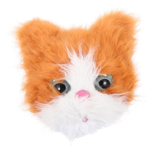 GARIOUANS Katzenmaske für Halloween Lustige Tierkopfmaske für Kostümpartys Atmungsaktiv und Bequem für Feiern Karneval und Maskeraden ein Must Have für Katzenliebhaber von GARIOUANS